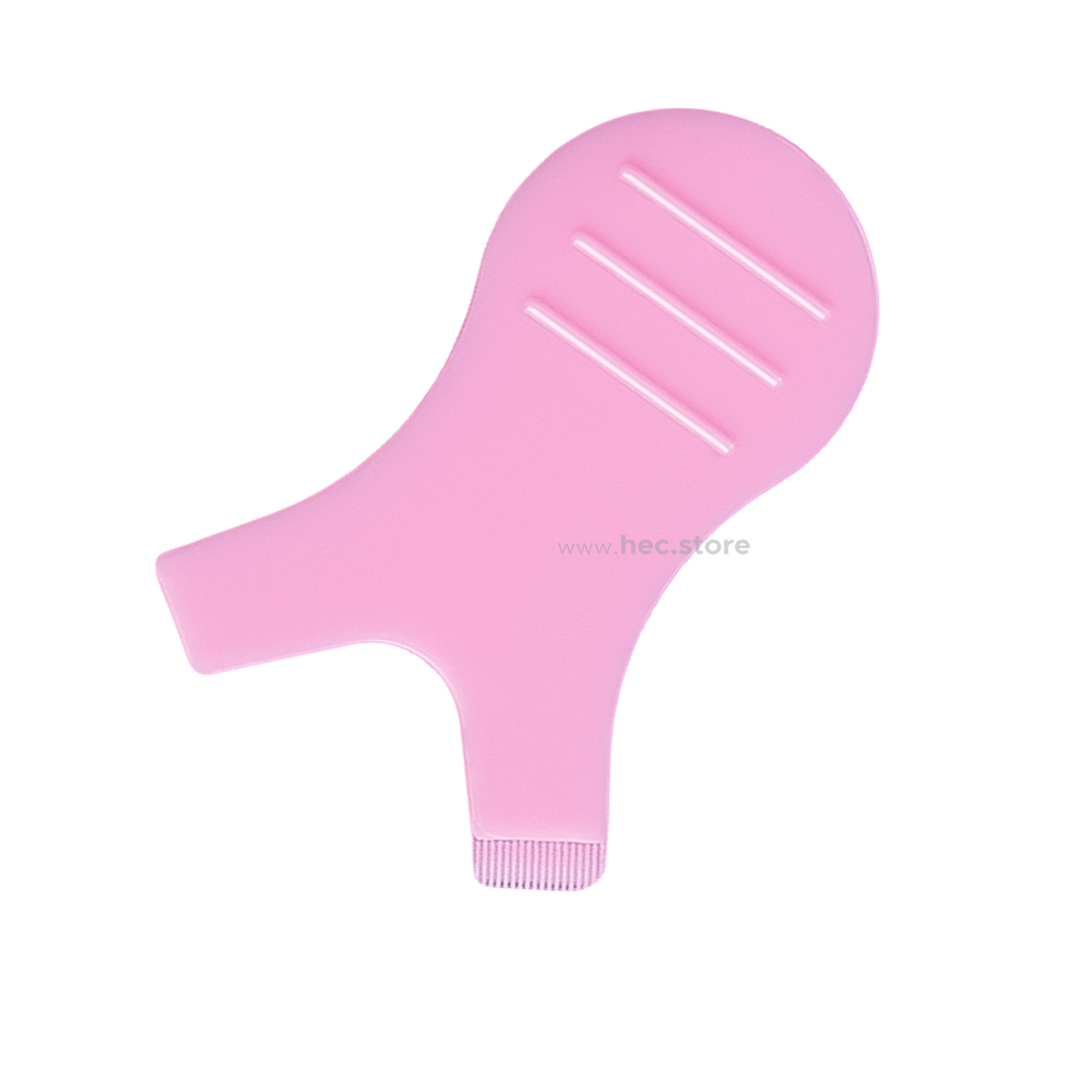 pettinino laminazione ciglia-a-Y immagine di un pettinino laminazione ciglia rosa