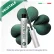 Excellentia Siero ricrescita Ciglia Contenitore cosmetico argento siero con tappo di lato e trifoglio verde dietro