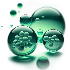 Siero ricrescita Ciglia micro capsule cosmetico verdi