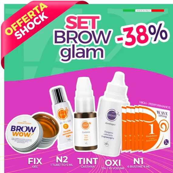 Set Brow Glam – High performance