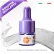 N3 hydra finish 2025 chiuso Contenitore basso cosmetico con tappo chiuso con pompetta color viola ed effetto 3D flusso