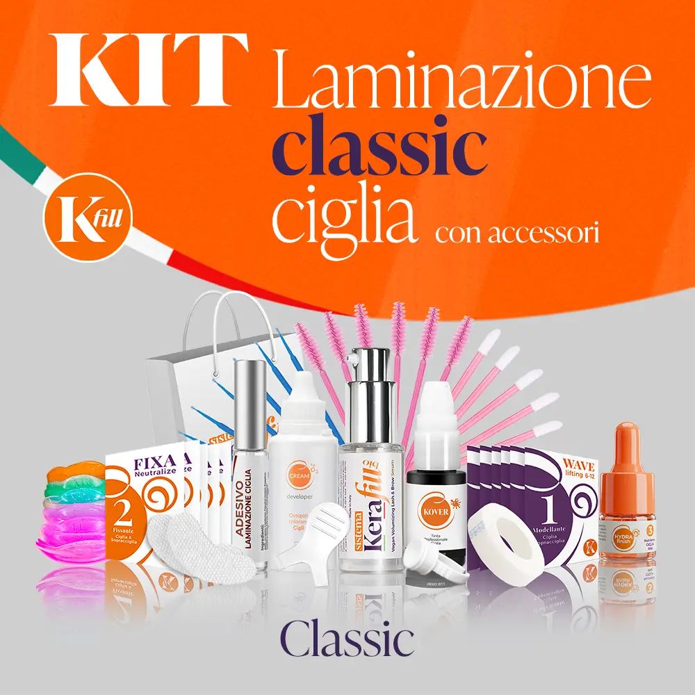KIT laminazione ciglia per tecnica classica
