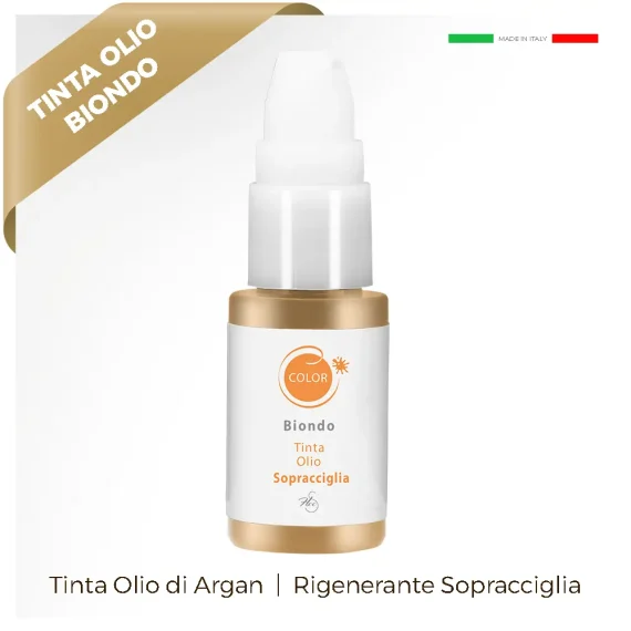 Tinta Olio Sopracciglia Laminazione Biondo
