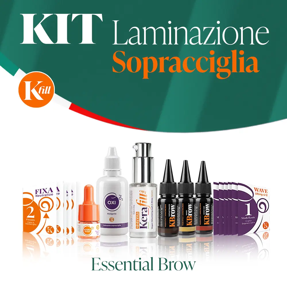 Kit Laminazione Sopracciglia Essential Brow Kerafill