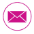 icona mail icona mail fuxia con cerchio